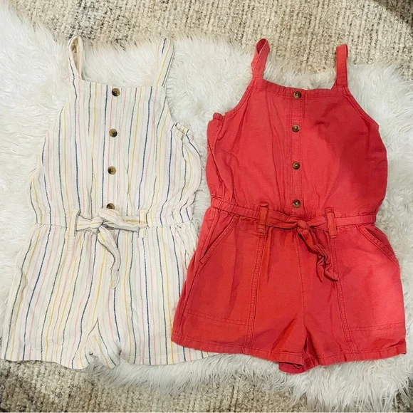 Girls Summer Romper Set - Picture 1 of 6